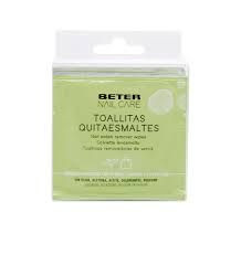 Beter TOALLITAS QUITAESMALTES NAIL CARE