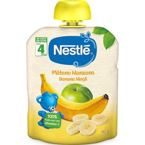 Nestlé naturnes plátano manzana bolsita 90 g