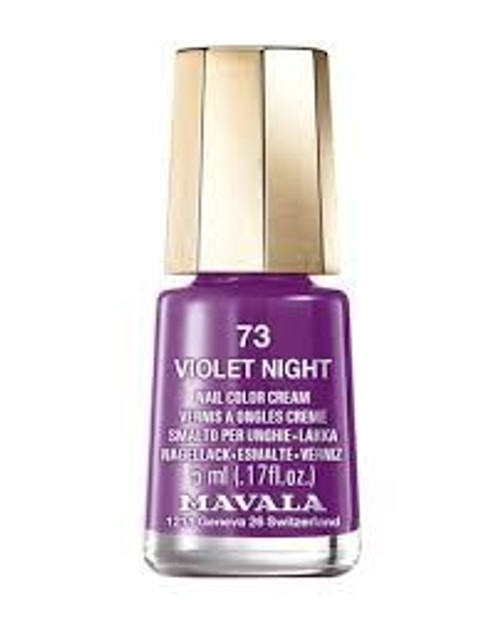 Mini color mavala black night 107