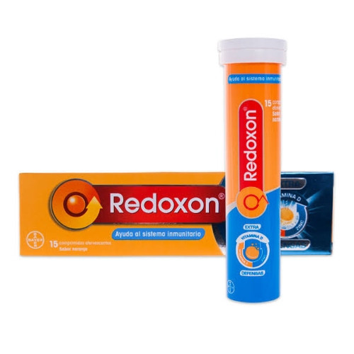 Redoxon 1 g 15 comprimidos efervescentes naranja
