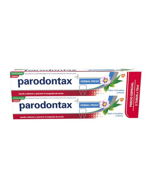 Duplo pasta dentífrica parodontax extrafresh