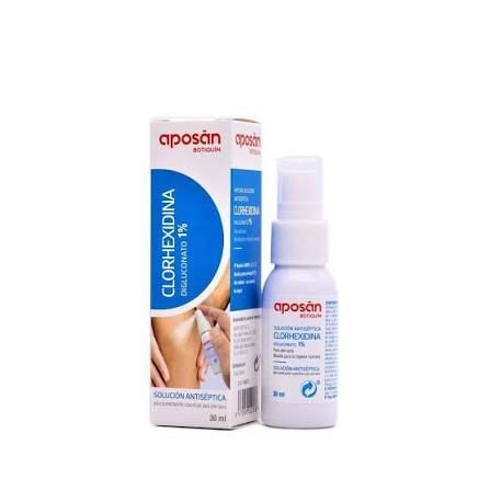 Aposan clorhexidina digluconato 1% pulverizador 30 mL