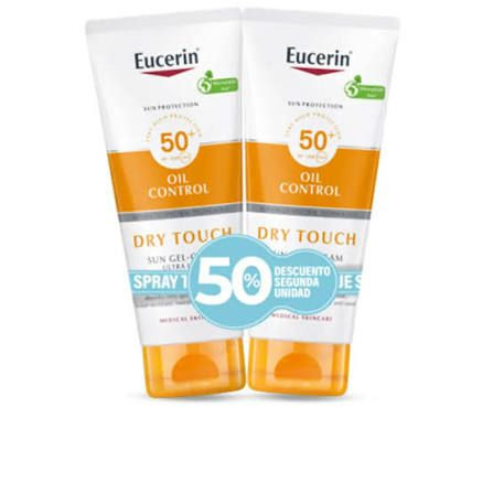 EUCERIN Sun Body Oil Control Gel-Crema FPS 50+ Duplo