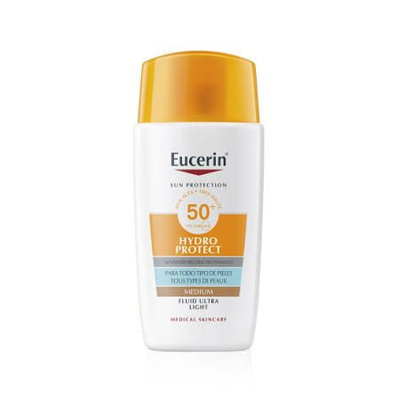 Sun Face Hydro Protect Tinte Medium Ultra-Light Fluid FPS50+