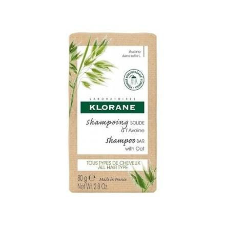 KLORANE CHAMPU SOLIDO A LA AVENA 1 PASTILLA 80 G