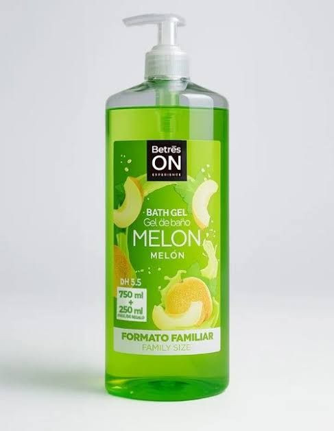 BETRES ON GEL DE BAÑO MELON 750+250ML