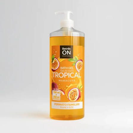 BETRES ON GEL DE BAÑO TROPICAL 750+250ML