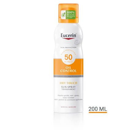 Eucerin Sun Body Oil Control Aerosol Spray FPS 50