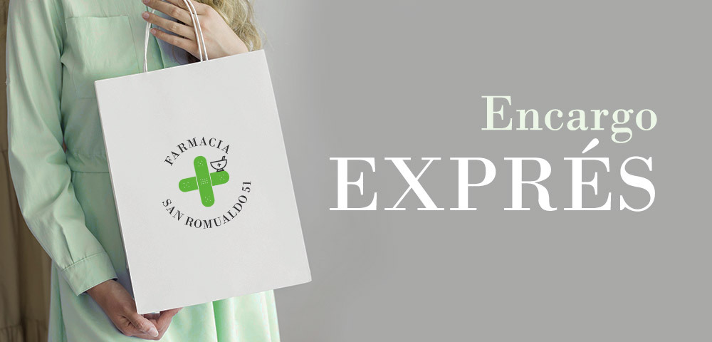 Encargo exprés en Farmacia San Romualdo 51, en Madrid