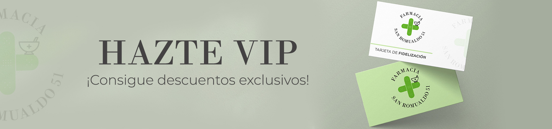 Hazte vip en Farmacia San Romualdo 51, en Madrid