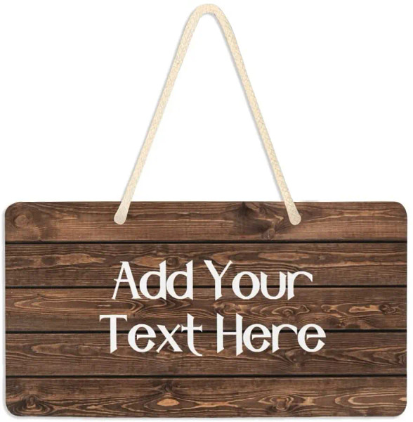 Allotment Personalised Wooden Hanging Sign - [Group]