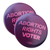 Abortion Rights Voter (2.25" Mylar Button -- Pack Of Two!) Abortion Rights Voter (2.25" Mylar Button -- Pack Of Two!)