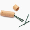 KnitPro Mindful Collection - Teal Wooden Darning Needles