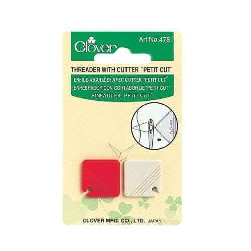 Thread Cutter Clover Clover Threader with Cutter