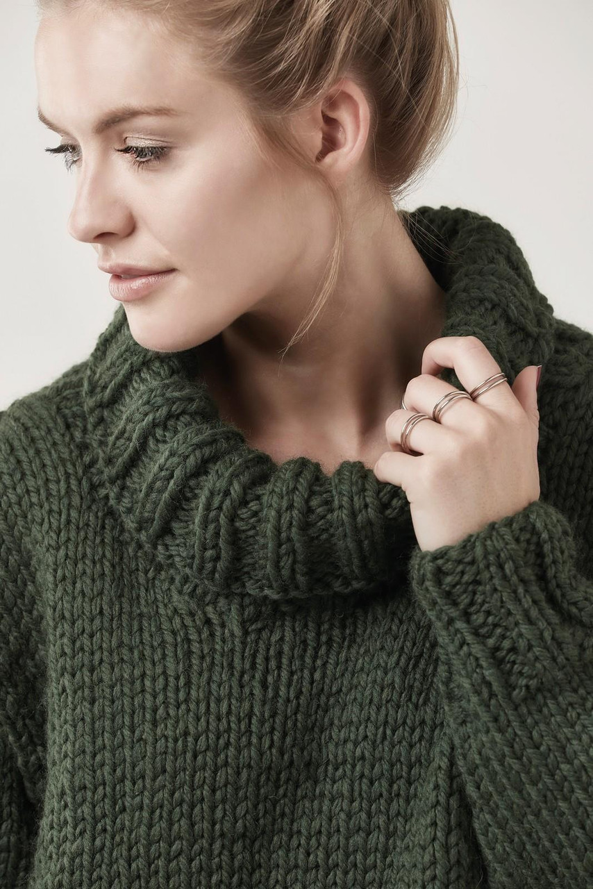 big wool jumper