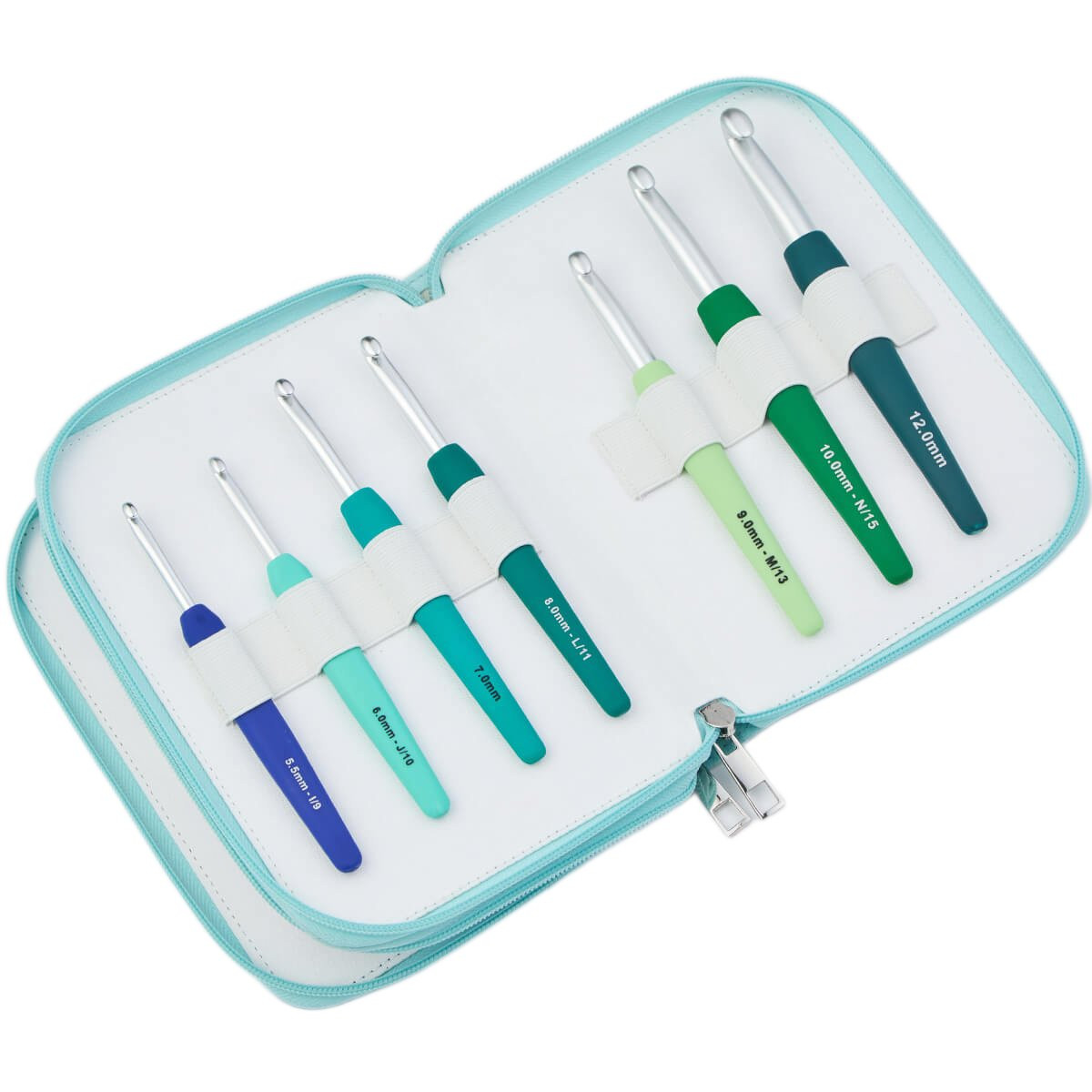 KnitPro Waves 2.0 Deluxe / Grande Single Ended Crochet Hook Set