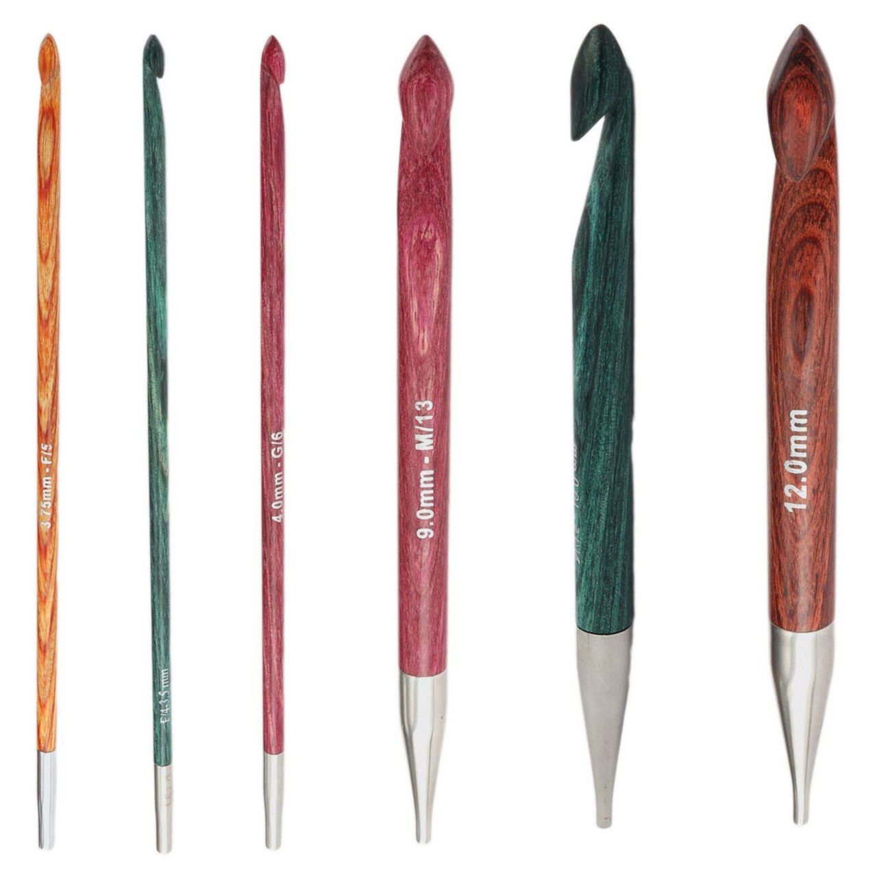 KnitPro Dreamz Wood Tunisian / Afghan Interchangeable Crochet Hook