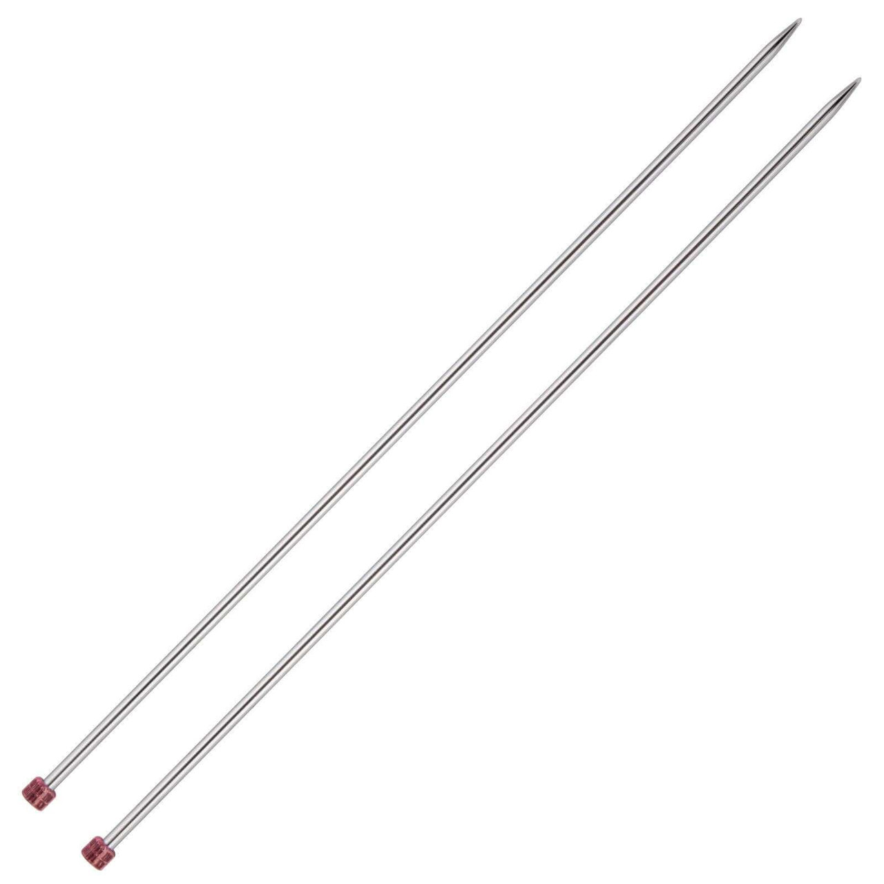KnitPro Nova Metal Straight Knitting Needles (40cm) - Woolstack