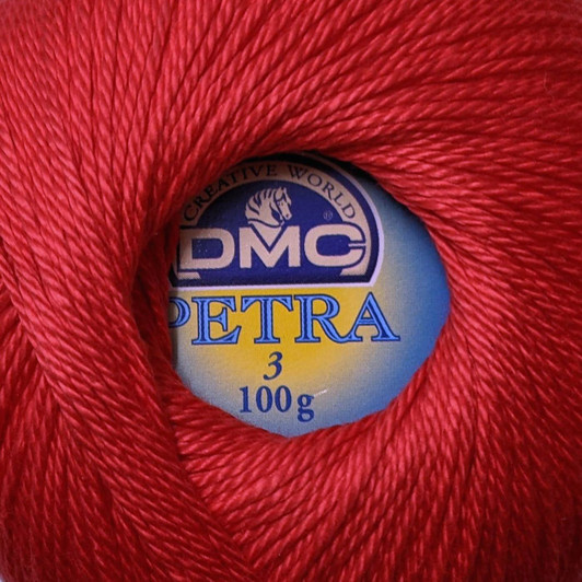 DMC Petra Crochet Thread - Colour: 5666 - Cotton - Size 3 - 100g