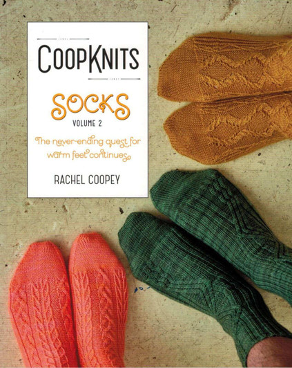 CoopKnits Socks Vol 2 Knitting Pattern Book by Rachel Coopey