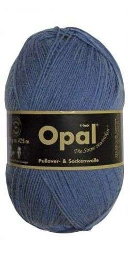 Opal "Uni" Solid Sock Yarn - Denim (5195)