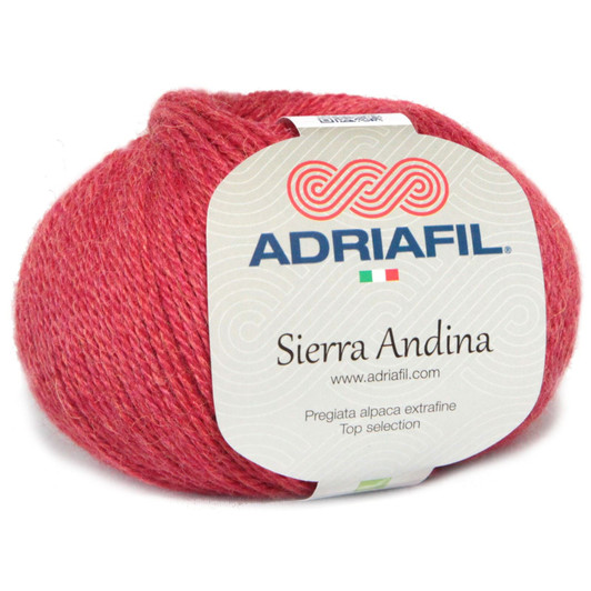 Adriafil Sierra Andina Yarn - Melange Coral Red (016)
