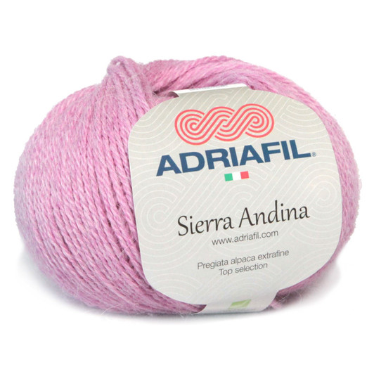 Adriafil Sierra Andina Yarn - Melange Dark Pink (012)