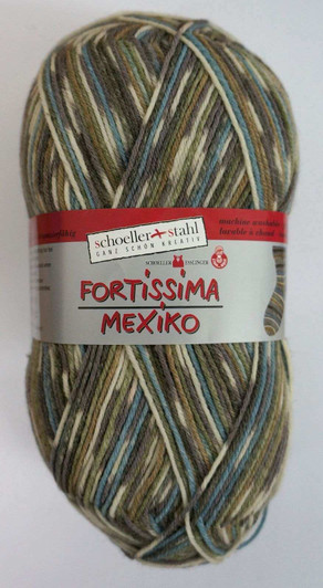 SOCKA Fortissima Mexico Sock Wool Yarn (9048)