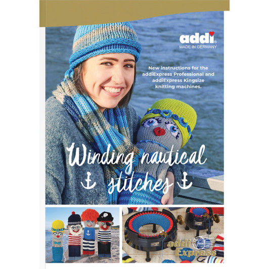 Winding Nautical Stitches - addi Express Pattern Book