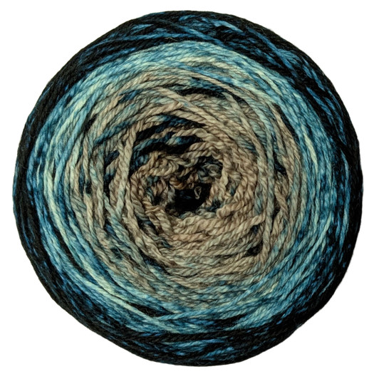 Malabrigo "Metamorphosis" Sock Yarn - Moraine Lake (319)