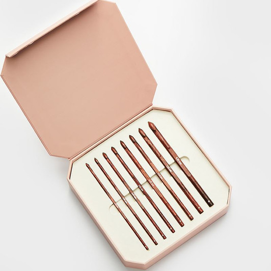 KnitPro Symfonie Wood Tunisian Crochet Hook Set - Woolstack