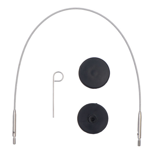 KnitPro GlideX Fixed Steel Interchangeable Needle Cable