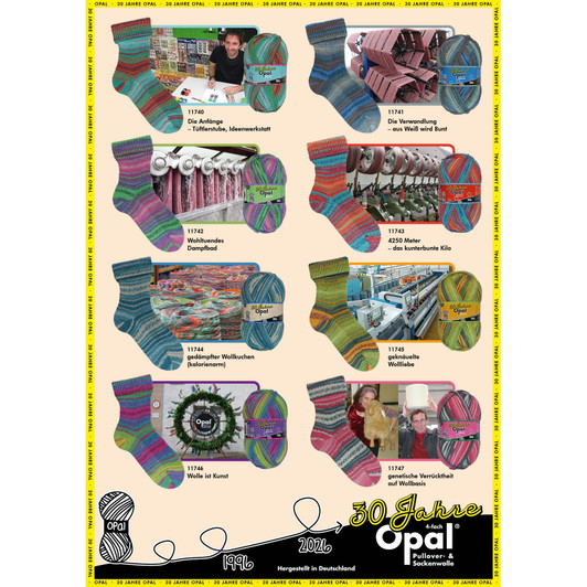 Opal "30 Years" 4ply Sock Yarn - Full Range