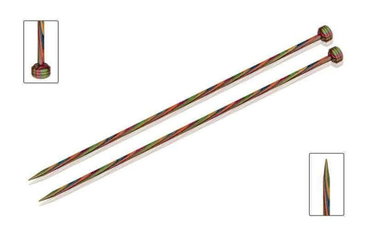 KnitPro Symfonie Wood 30cm Straight Needles