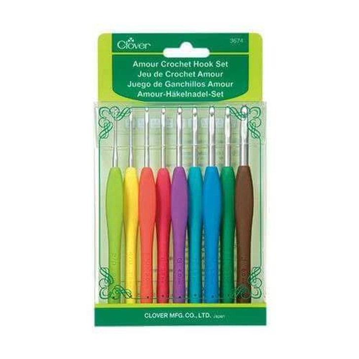 Clover Amour Crochet Hook Set - Woolstack