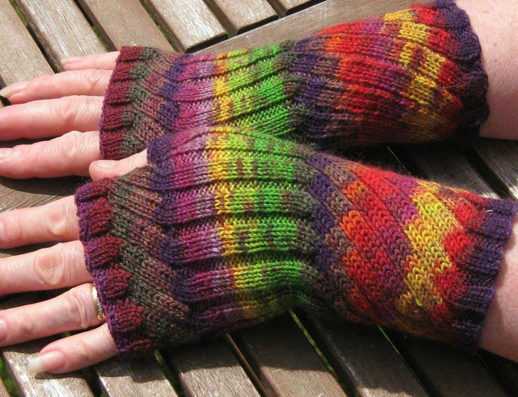 Fingerless Glove / Wristwarmer Knitting Pattern
