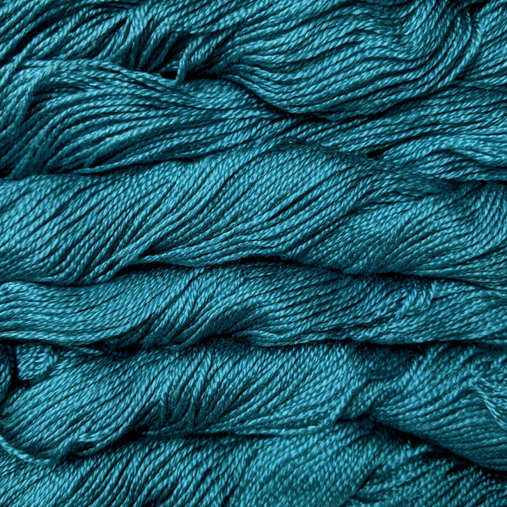 Malabrigo Mora Mulberry Silk Yarn - Teal Feather (412)