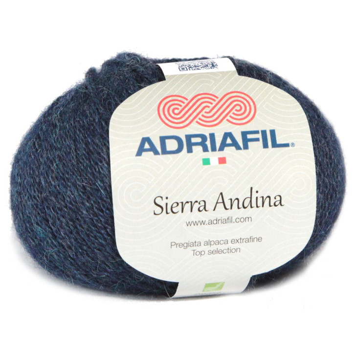 Adriafil Sierra Andina Yarn - Melange Blue (023)