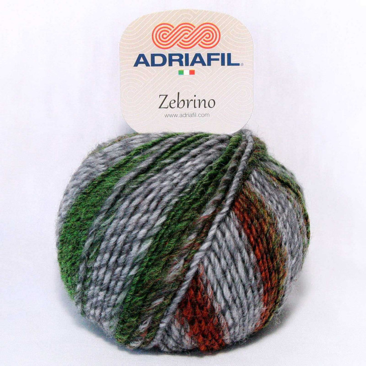 Adriafil Zebrino Yarn 50g - Multi Colour Fancy (064) Alternate 1