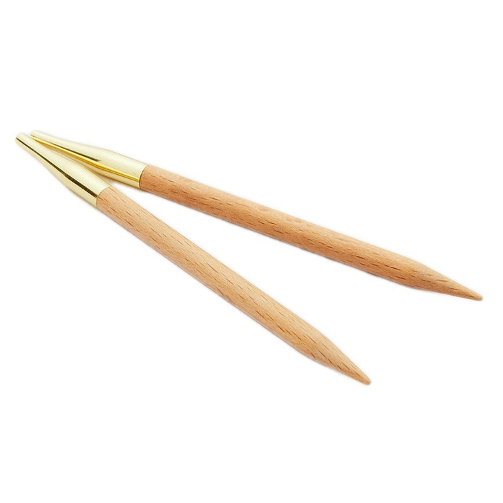 KnitPro Basix Birchwood Interchangeable Knitting Needle Tips