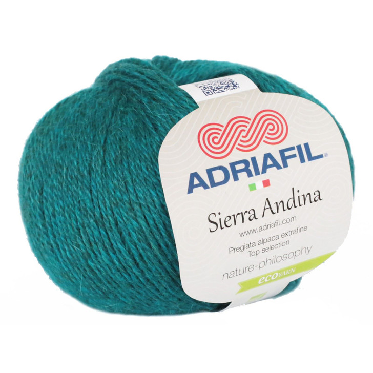 Adriafil Sierra Andina Yarn - Emerald Melange (039)