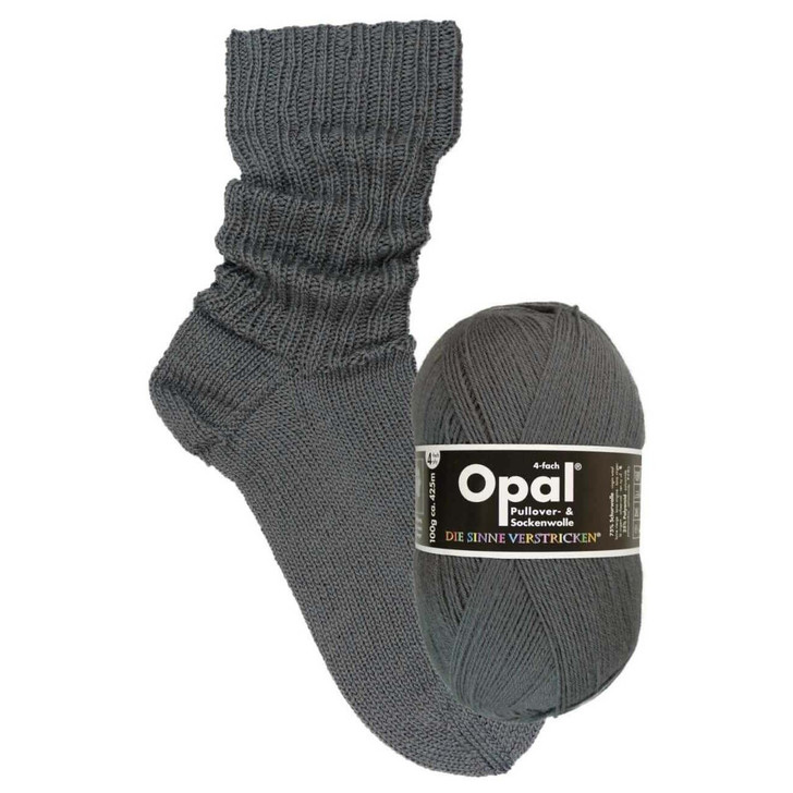 Opal "Uni" Solid Sock Yarn - Smoke (9936)
