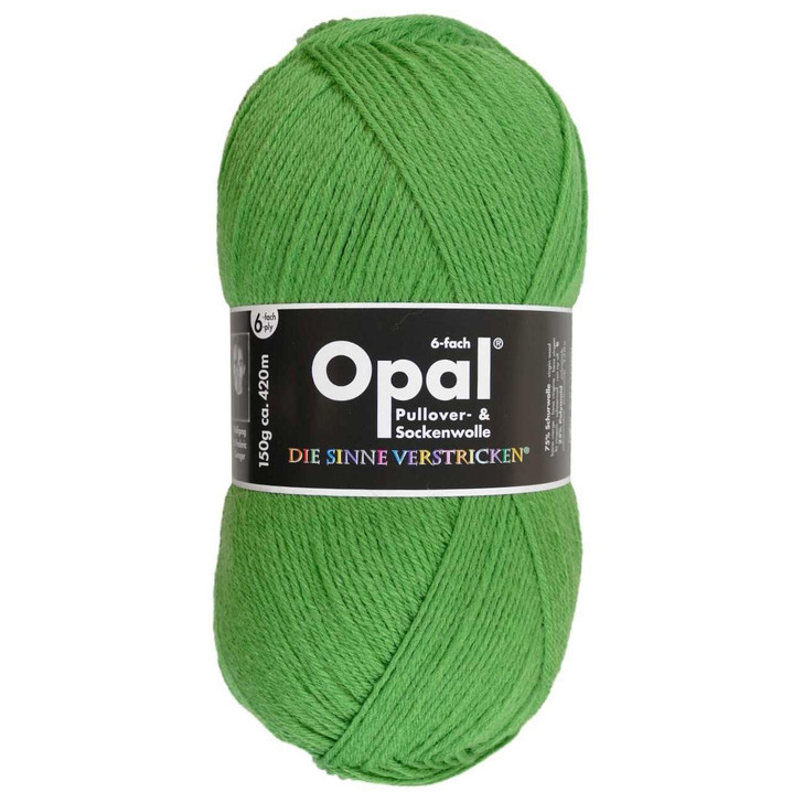 Opal "Uni" Solid 6ply Sock Yarn - Full Range