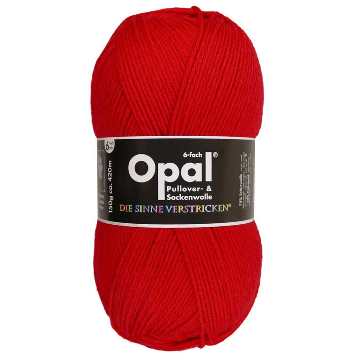 Opal "Uni" Solid 6ply Sock Yarn - Full Range