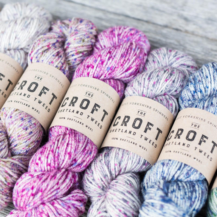 WYS The Croft 100% Shetland Aran 100g Yarn - Full Range