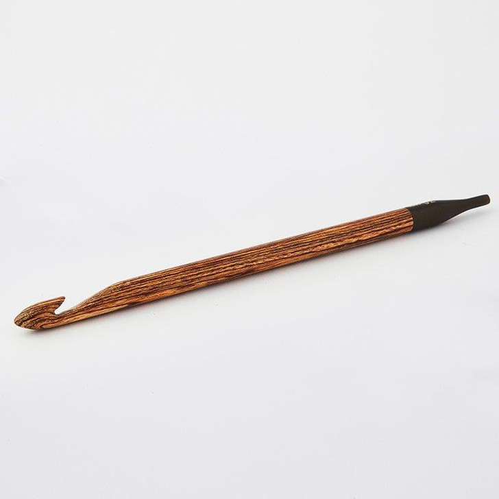 KnitPro Ginger Wood Tunisian / Afghan Interchangeable Crochet Hook