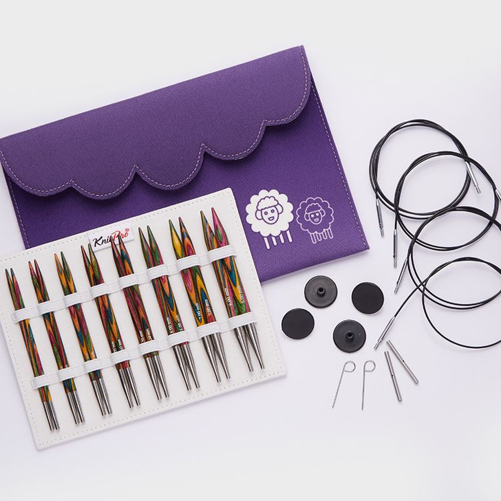 KnitPro Symfonie Wood Deluxe / Special Interchangeable Needle Set