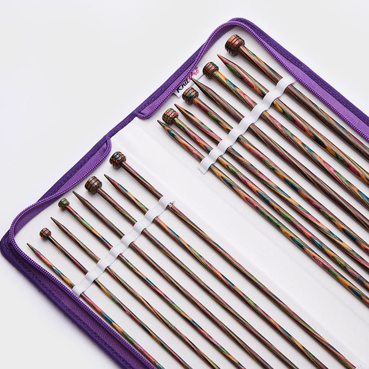 KnitPro Symfonie Wood Single Pointed Knitting Needle Set
