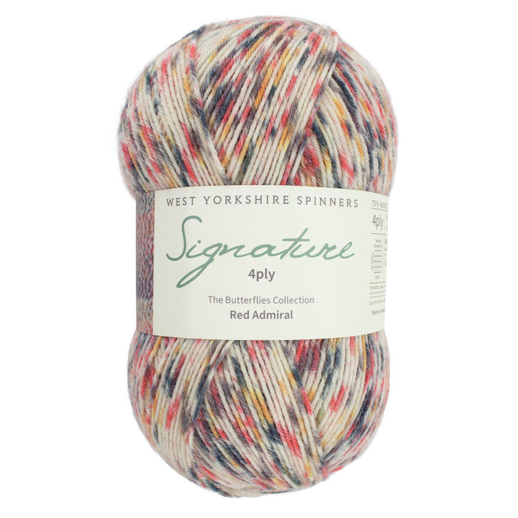 WYS Signature 4ply Yarn - 100g - Red Admiral  (1241)