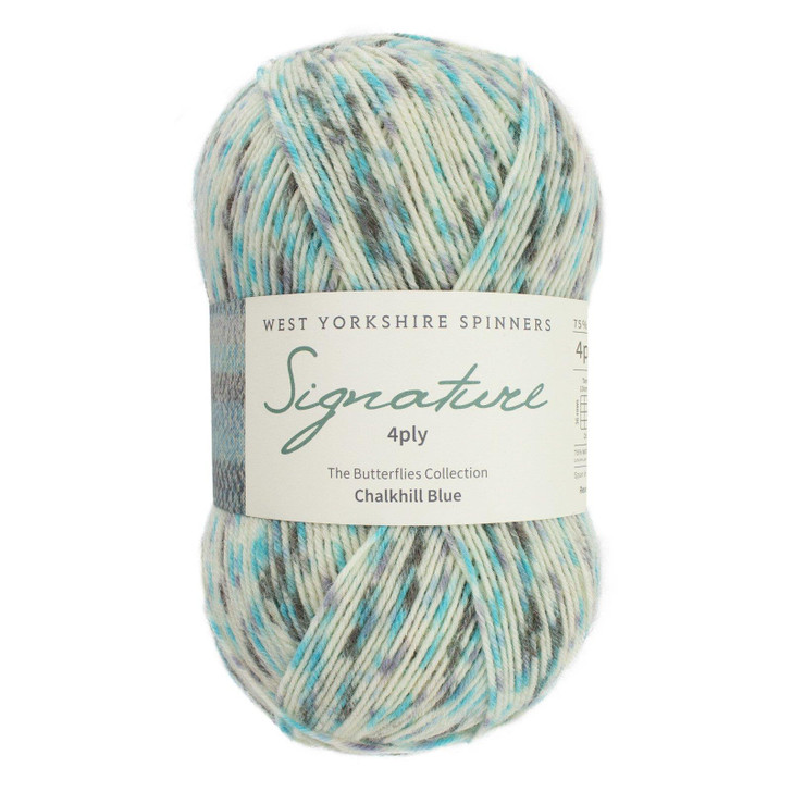WYS Signature 4ply Yarn - 100g - Chalkhill Blue  (1242)